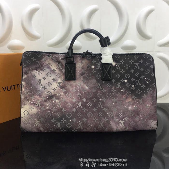 路易威登LV 頂級原單 M44166 2019春夏季前預展系列單品 Keepall Bandouliere 50旅行袋 可手提肩背  YDH2497